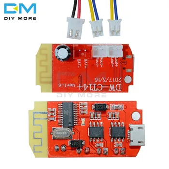 

Micro USB DC 3.7V 5V 3W Digital Audio Amplifier Board Double Dual Plate DIY Bluetooth Speaker Modification Sound Music Module