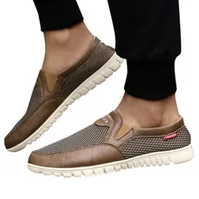 CHAMSGEND; Новинка года; Мужская воздухопроницаемая повседневная обувь из сетчатого материала; спортивная обувь; модная удобная прогулочная обувь