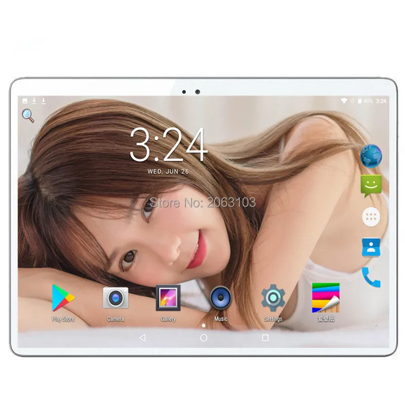 

Free shipping 10 inch tablet PC Octa Core 4GB RAM 64GB ROM Android9.0 WiFi Bluetooth Dual SIM Cards 3G 4G LTE Tablets 10.1+Gifts