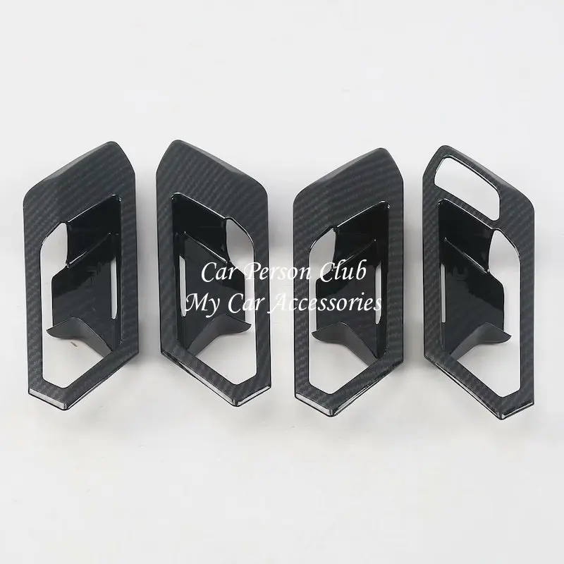

Accessories For VW Volkswagen T-Roc TRoc 2017 2018 Inner Door Handle Bowl Cover Frame Panel Trims ABS Chrome Sticker Car-Styling