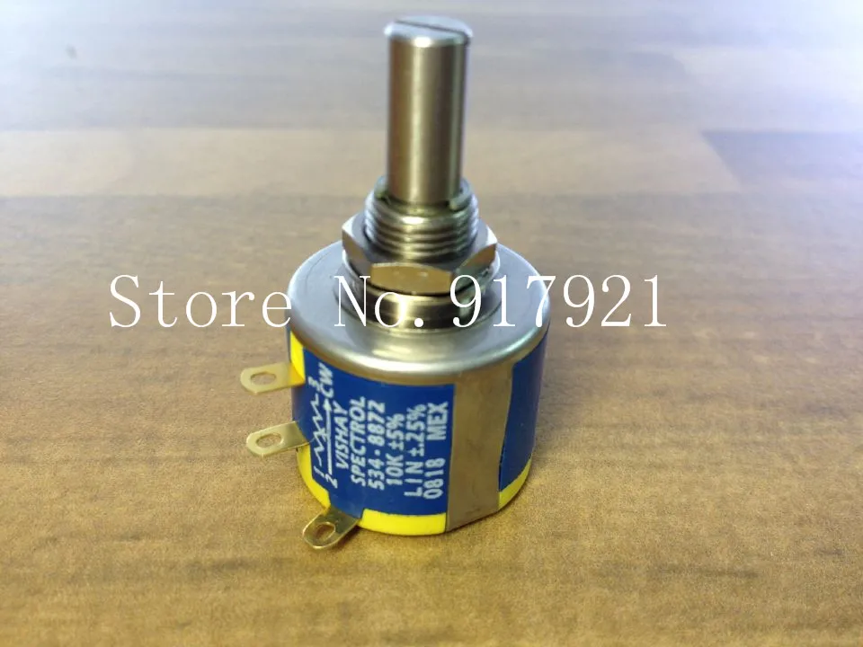 

[ZOB] The original VISHAY 534.8872 10K high precision multi turn potentiometer switch (Spain) --2pcs/lot