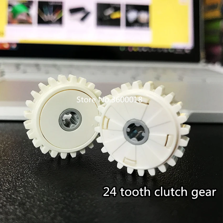 10 шт./лот Decool Technic Gear 24 зуб совместим с 76244 MOC DIY блоки набор деталей кирпича |