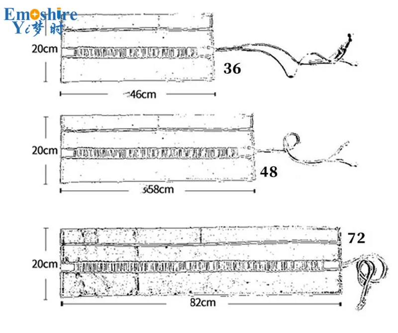 Emoshire Rose clock canvas curtain 1224364872 hole volume pencil bag boys and girls sketch color pencil stationery bag (4)