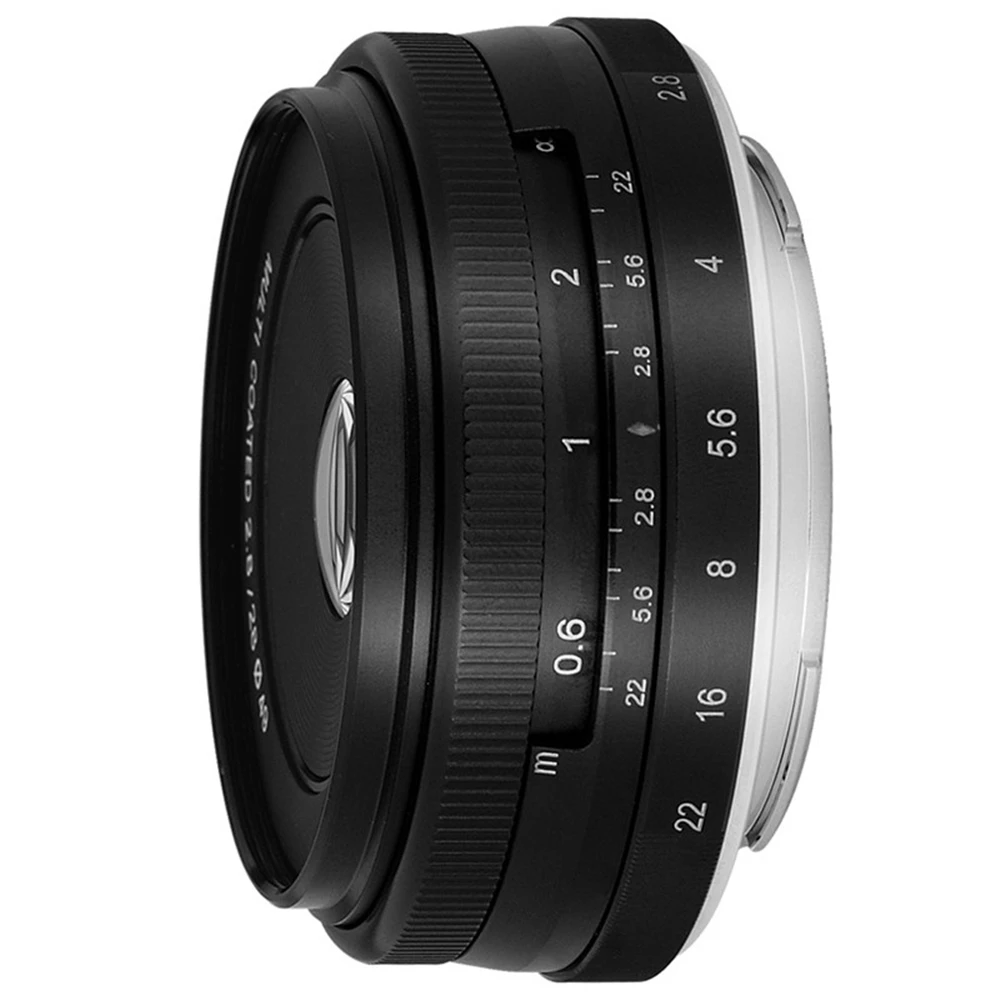 

28mm 28 mm F2.8 f/2.8 APS-C Manual Large Aperture Lens for Fujifilm Fuji FX X-T10 X-T2 X-T1 X-A3 X-A2 Mirrorless Camera