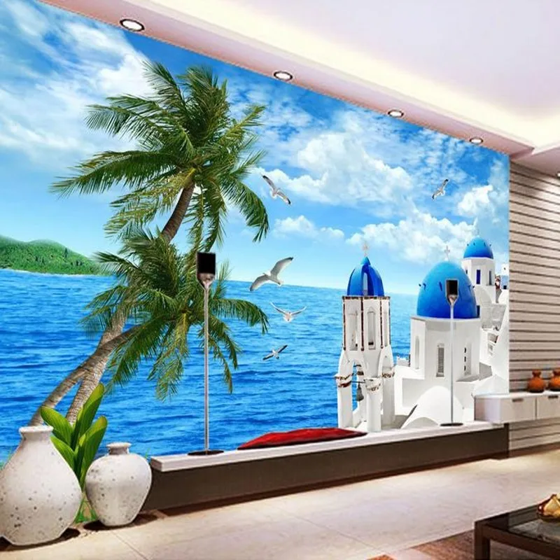 

3d фотообои на заказ, обои для гостиной, спальни, 3d обои