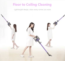 Dibea F6 2-In-1 Wireless Vacuum Cleaner Upright Stick And Handy Vacuum Carpet Cleaning Powerful Car Vacuum Cordless Vacuum