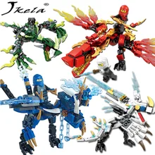

[New] Ninjagoes Dragon Building Block toys Kai Jay Cole Zane Lloyd Wu Nya Garmadon Compatible With Legoingly Ninjagoes Dragon