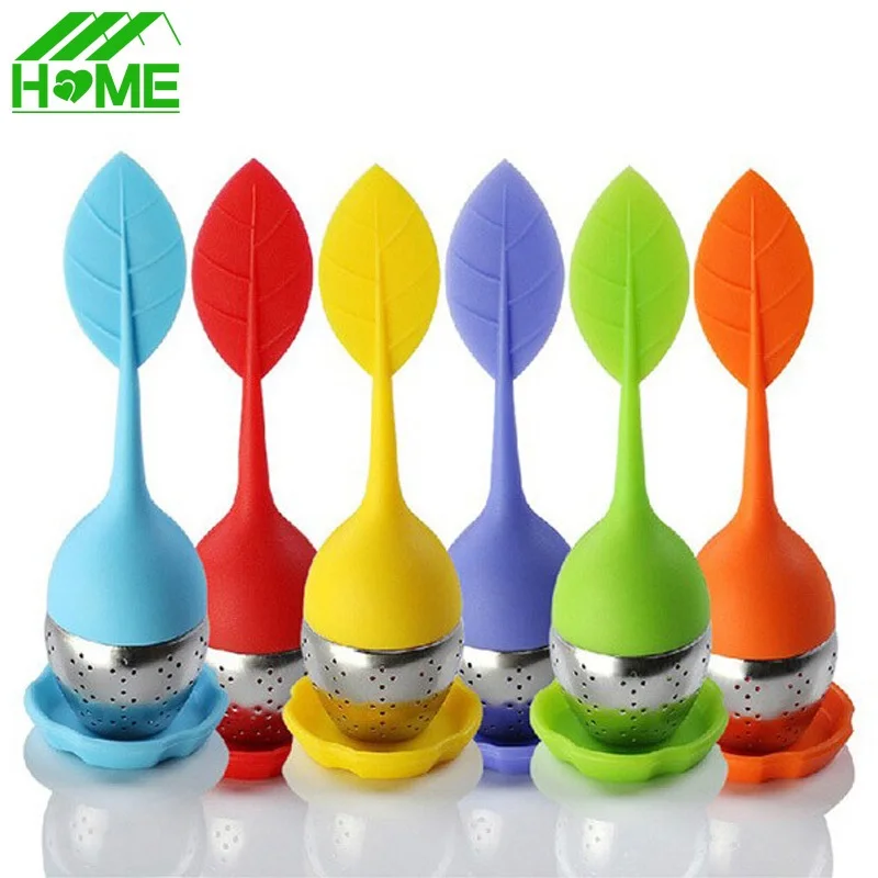 Stainless steel silicone tea strainer pot leaf strainer infuser Filter