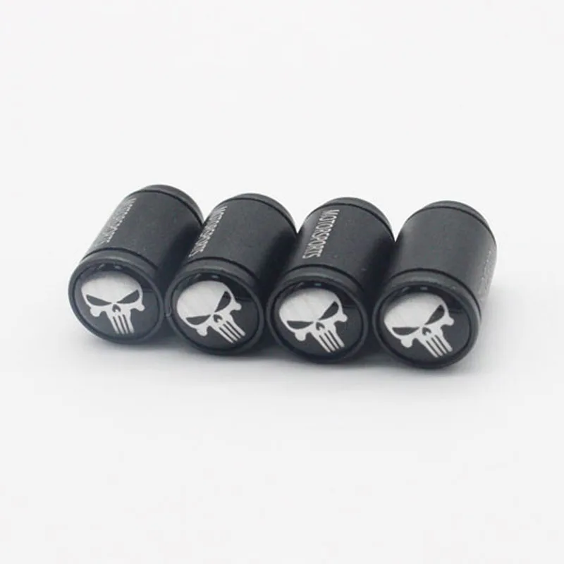 Black Dsycar Stylish UK Flag Valve Caps Bike Motorcycle Car Tires Wheel Valve Stem Dust Caps for Car styling Decoration 4Pcs//Lot-