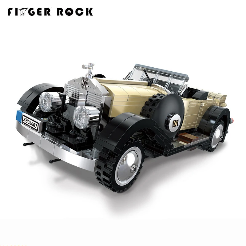 

810Pcs Creative MOC Technic Series The Rolls-Royce Noble Set Children Educational Model Building Blocks Bricks Toy