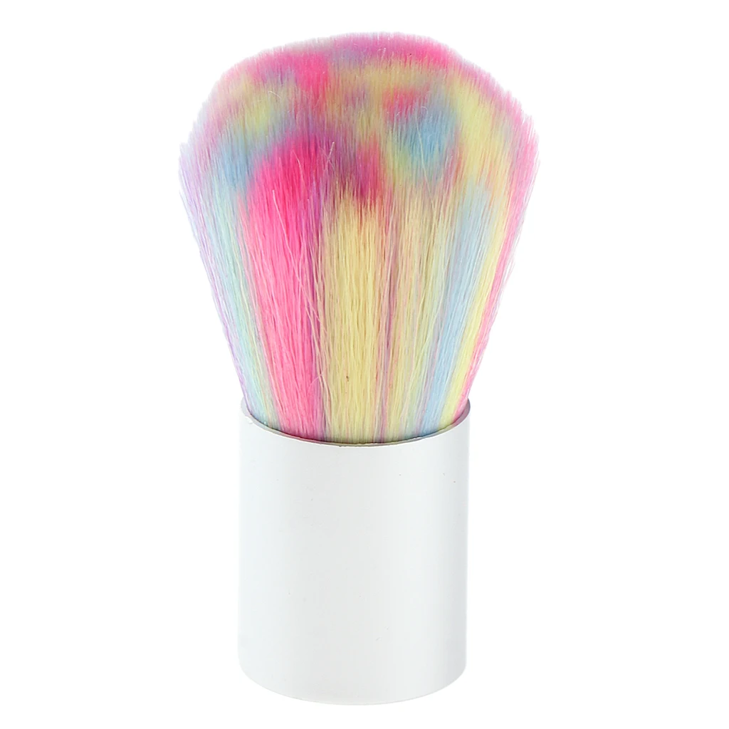 Soft Nail Arts Dust Brush Cleaner Makeup Powder Blush Brushes Hair Sweep Brush Neck Duster Barbers Hairdressing Cleaning Tool