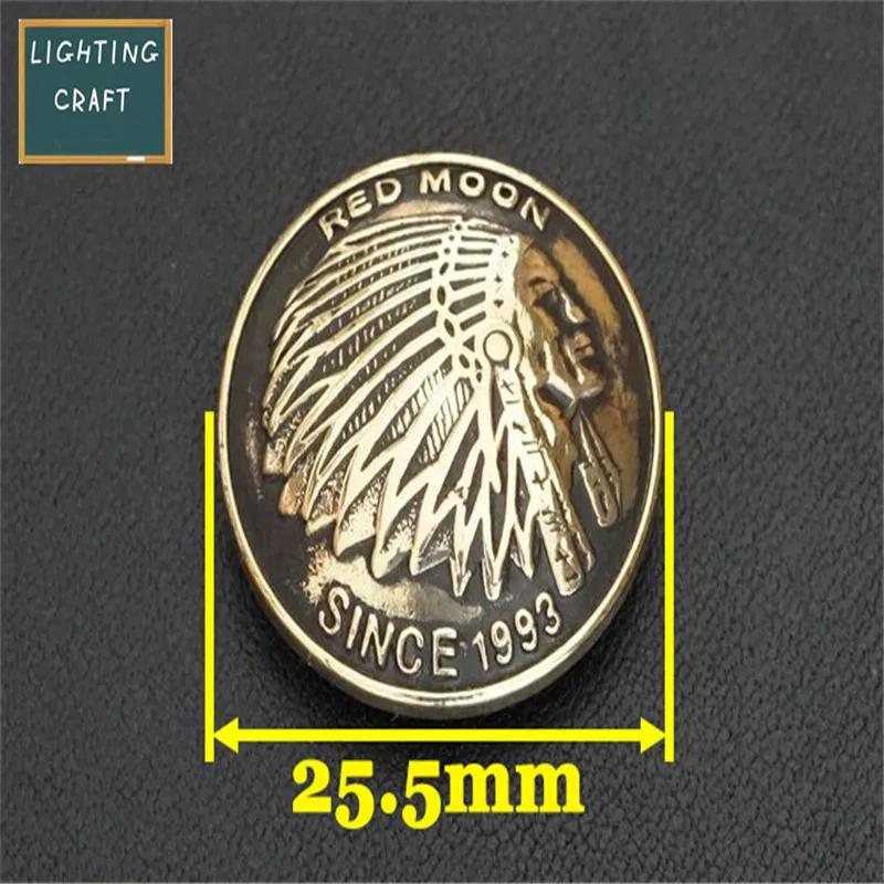 25mm 35mm Pure Brass Copper Metal Buckle Indians Styles Glossy Face For Belt Bag Clothes And All Diy Decoration