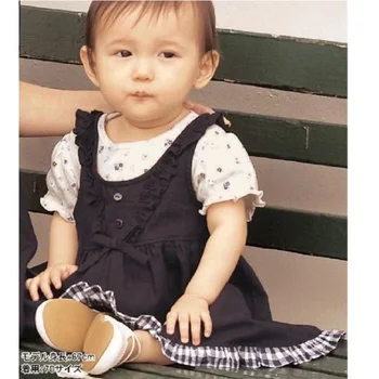 

2017 Baby Girls Jumpsuit Clothes Suit Black Dress Cotton Newborn Bebe Bodysuits Plaid Lace Summer Cardigan Dress Infant Clothing