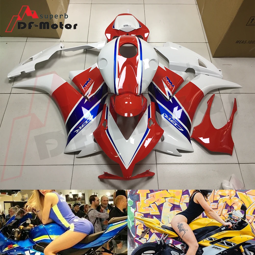 Полный комплект обтекателей ABS для HONDA CBR 1000RR 2012 2013 2014 2015 2016 1000 RR | Автомобили и