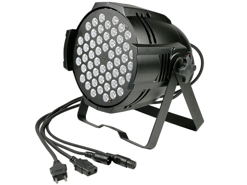 4 шт./алюминиевый 54x3 Вт rgbw светодиодный просветильник Тор dmx512 плосветильник