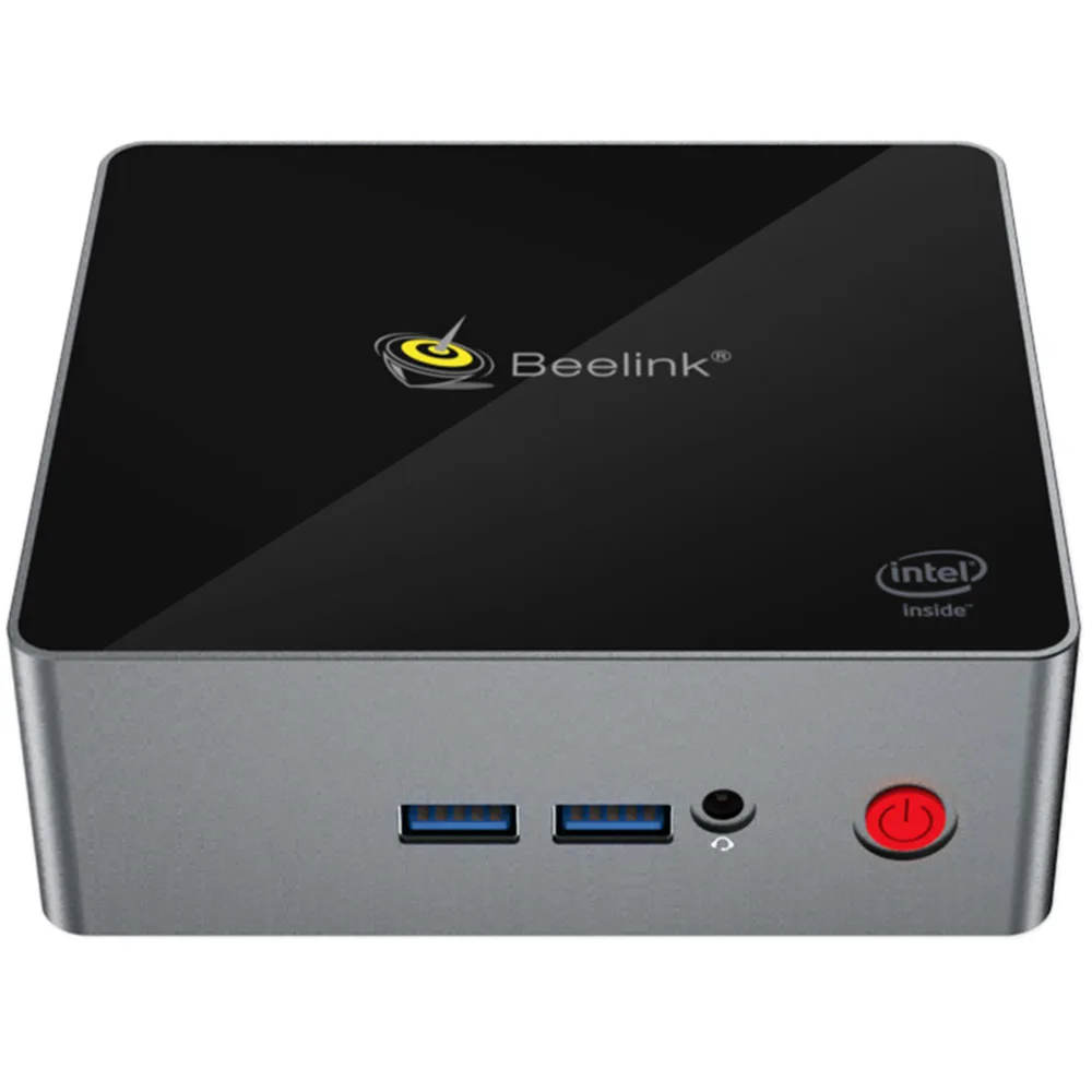 Beelink J45 мини-ПК в Apollo Lake Pentium J4205 2,4 ГГц+ 5,8 ггц WiFi BT4.0 поддержка 4K HD H.265 1000 Мбит/с Ethernet