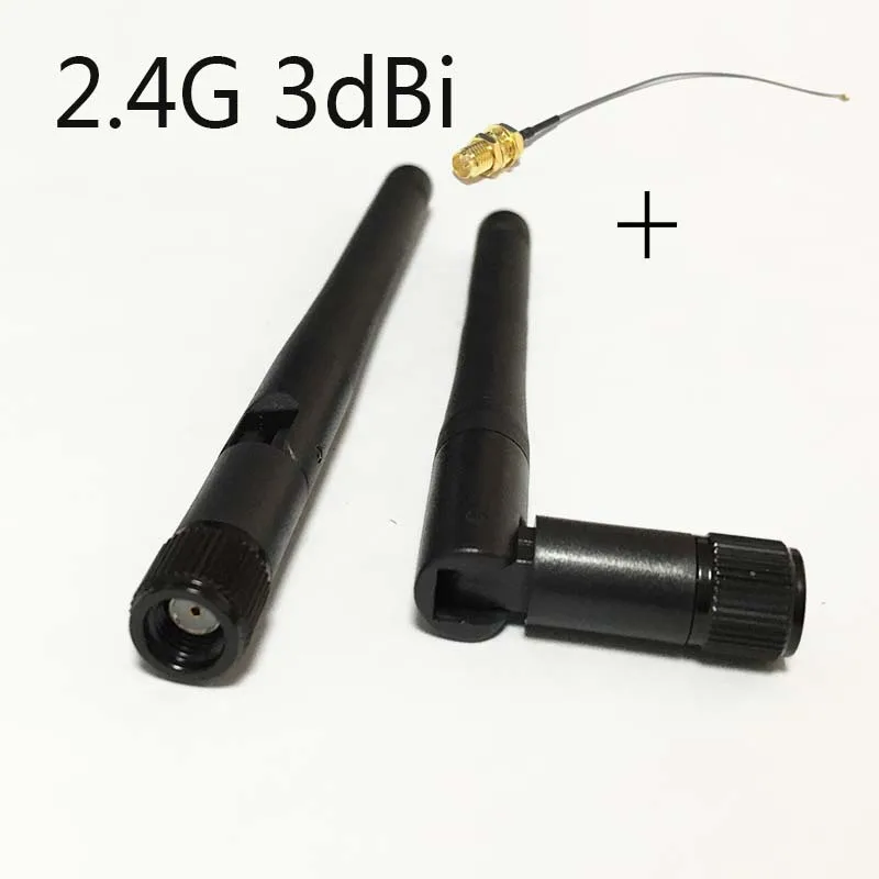 

Wifi Antenna 2.4Ghz 3dbi gain RP SMA male Omni + RP-SMA female to IPX connector cable Socket usb Wifi Antenna wireless