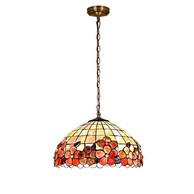 Buy Modern Pendant Light Metal Chain Shell Cover