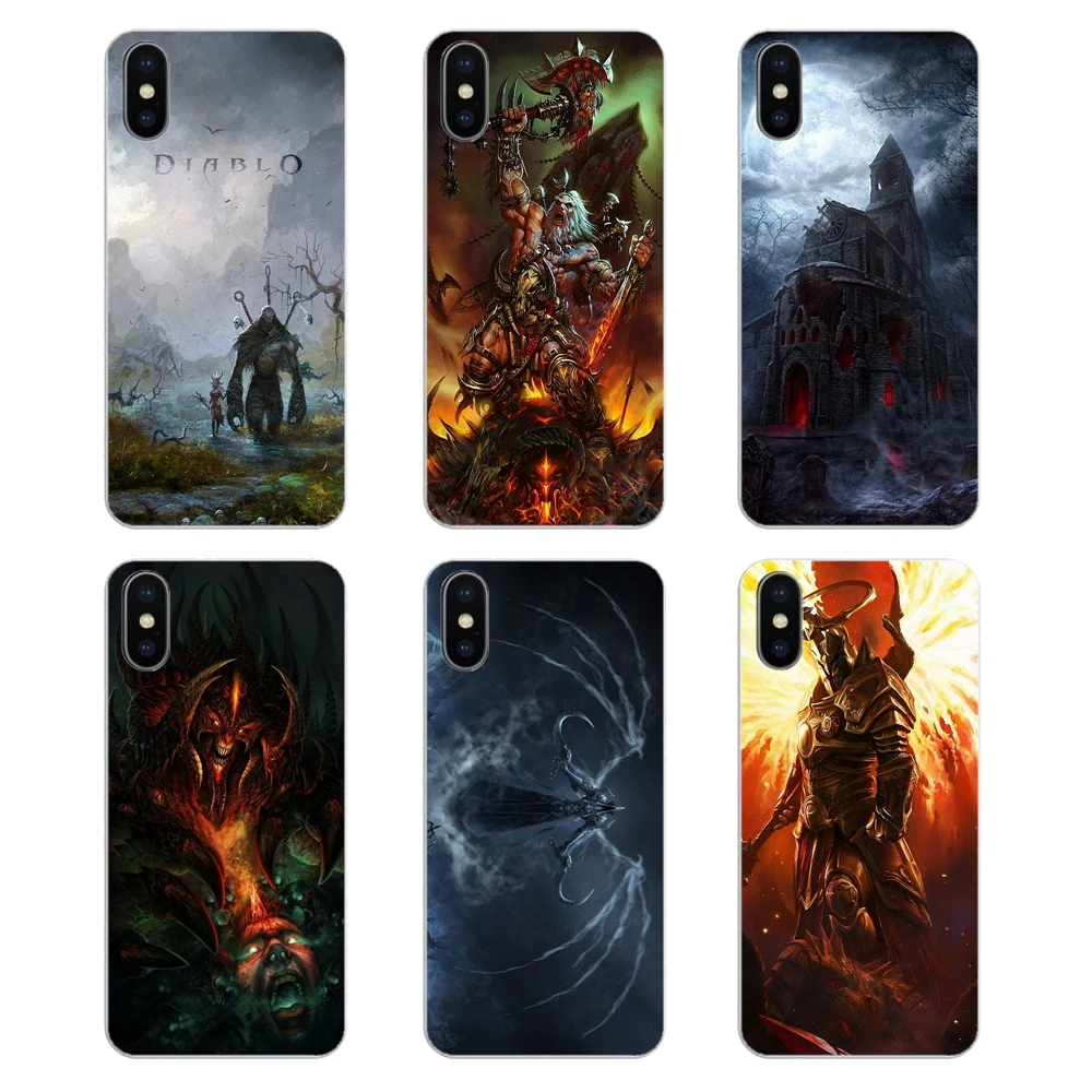 Phone Covers For Samsung Galaxy A5 A6 A7 A8 A9 J4 J5 J7 J8 2017 2018 Plus Prime Diablo Reaper Of Souls Demon Hunter Crusader Art |