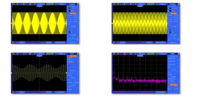 Hantek DSO5102P Цифровой осциллограф 100 МГц 2 канала 1GSa/s 7 ''TFT lcd лучше, чем Ads1102cal