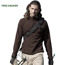 FREE SOLDIER Толстовка windrunner с длинным рукавом и высоким воротником Тактическая специализированная утепленная куртка Локальная