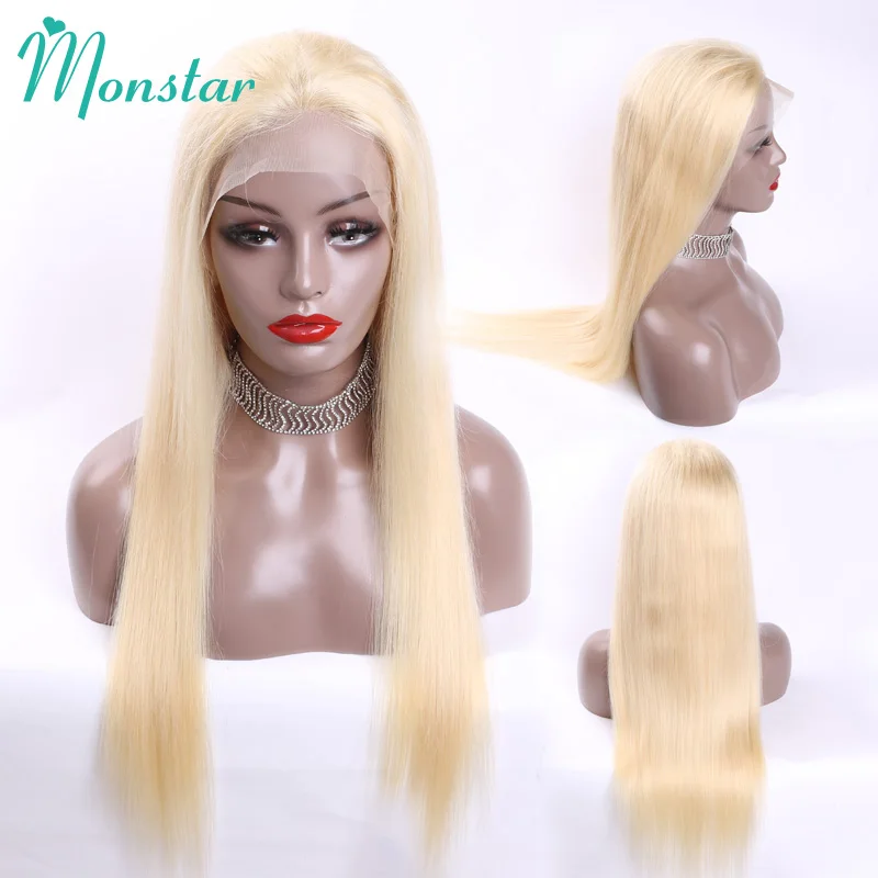 Monstar 1B 613/613 светлые цветные перуанские прямые 8 26 дюймов Безглютеновые отбеленные