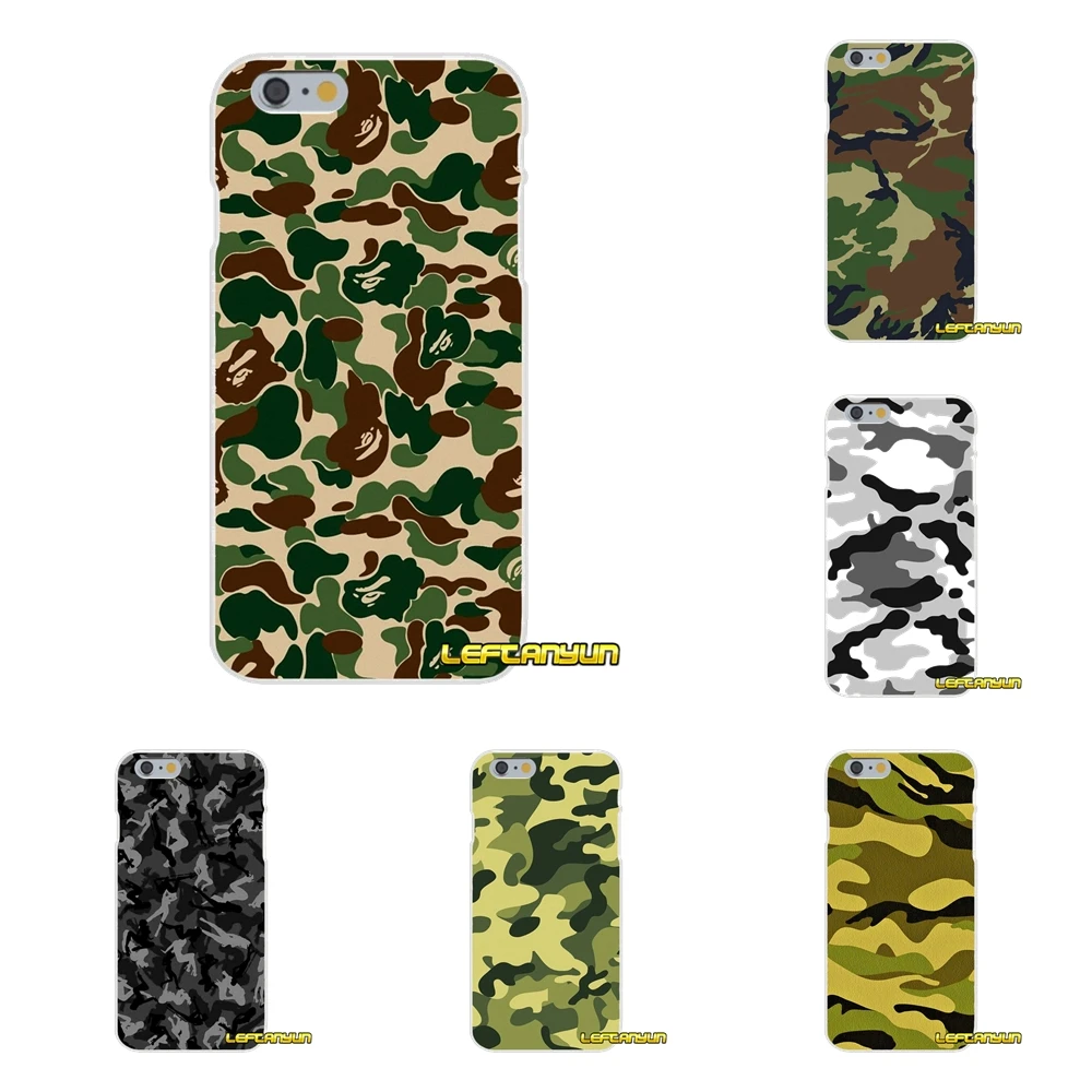 

For Samsung Galaxy A3 A5 A7 J1 J2 J3 J5 J7 2015 2016 2017 Camouflage Camo Soft Phone Cover Case Silicone