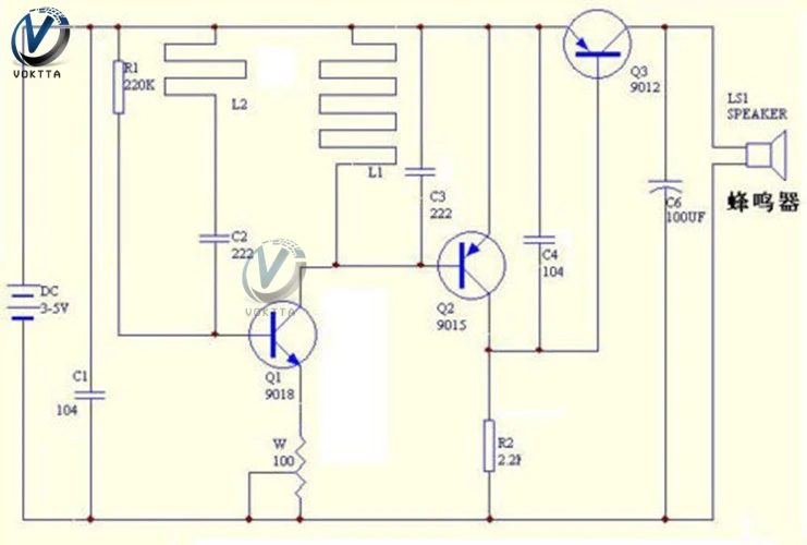 Детектор металла Finder DIY Kit DC 3 V-5 V Электронный модуль датчика индукционный комплект с Чехол тестер металла детективный комплект часть