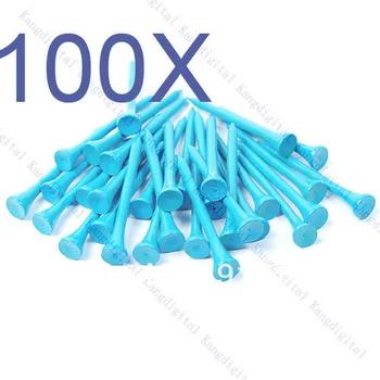 

100pcs/lot Blue 70mm Wooden Golf Tees High Quality Brand New Wholesale