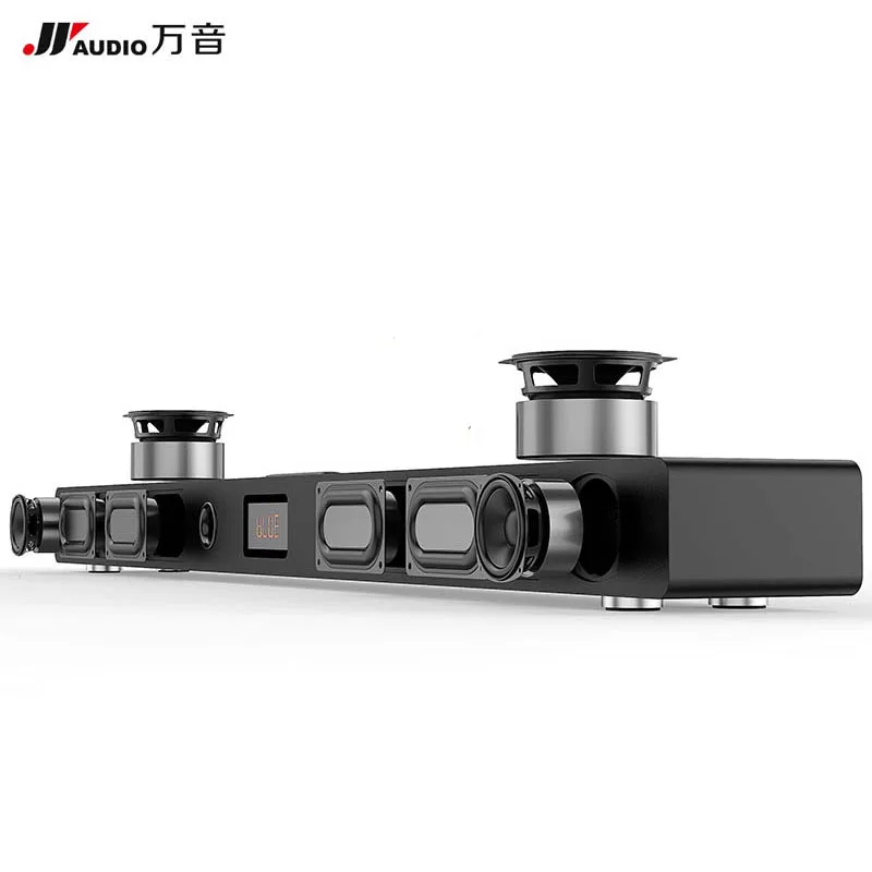 JY AUDIO A9 Hi Fi блютуз Sound Bar 5.1 дома Театр объемного Системы деревянный Саундбар