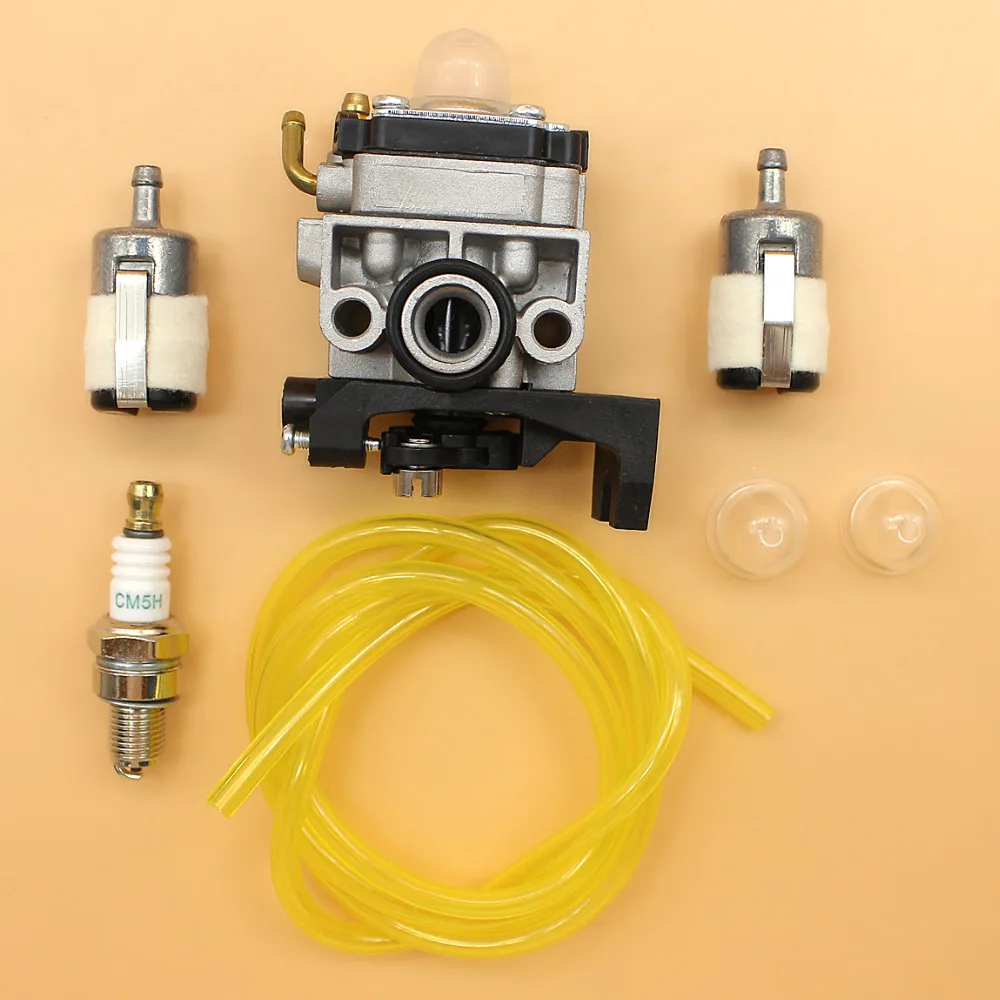 Carburetor Carb Primer Bulb 5mmx3mm Fuel Line Hose Filter Kit Fit HONDA