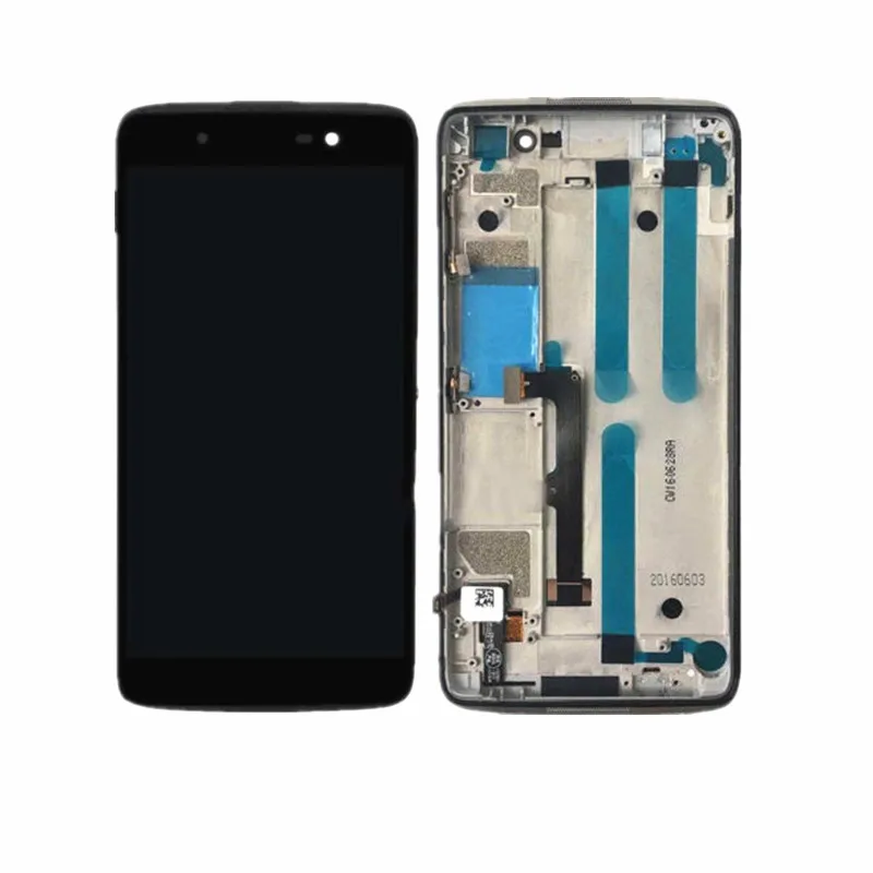 

Full LCD Display+Touch Screen Digitizer+Frame Assembly For Alcatel One Touch Idol 4 LTE 6055 6055P 6055Y 6055B 6055K