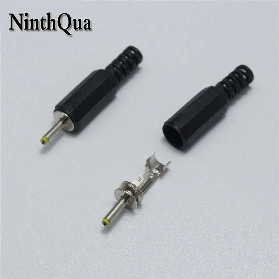 

2pcs DC Power Plug Adapter Connector 2.5*0.7mm Male Plugs For Tablet PC / ASUS EEEPC Laptops