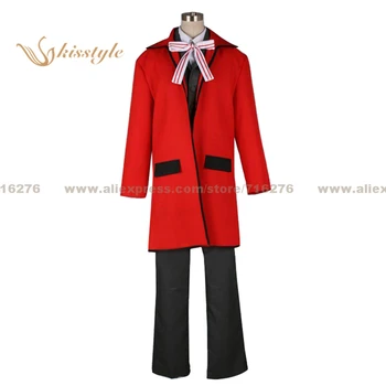 

Kisstyle Fashion Black Butler Grell Sutcliff Uniform COS Clothing Cosplay Costume