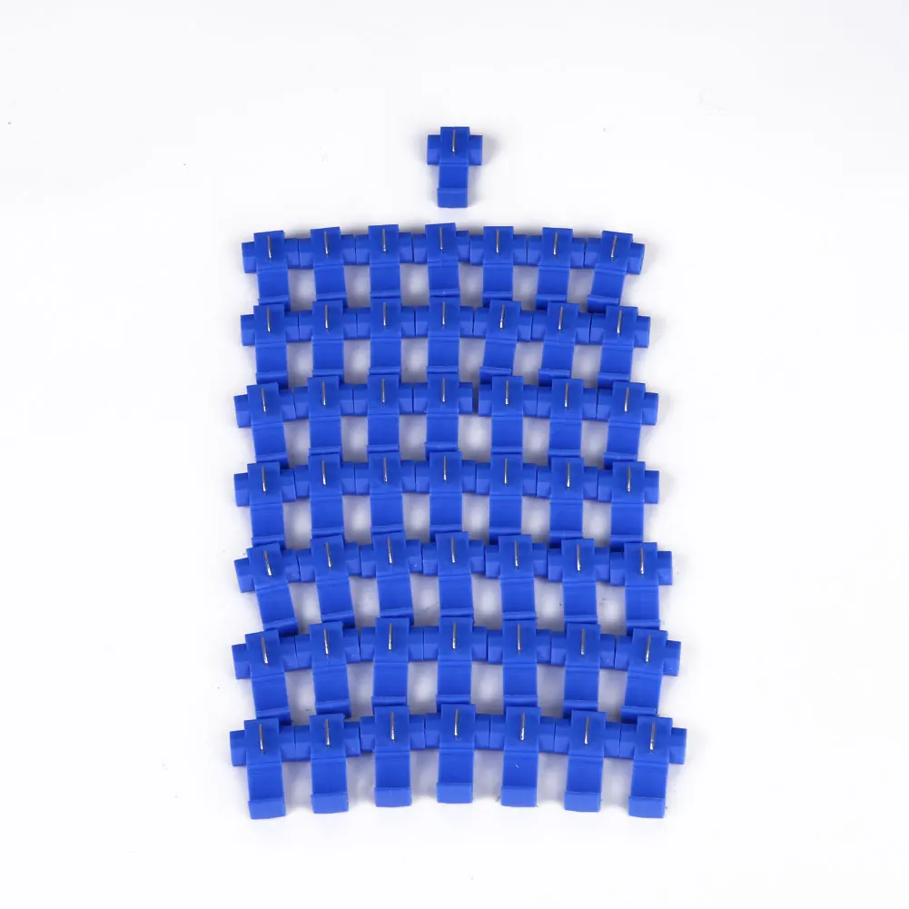 50 шт. пластик синий провода терминалы замок быстрого сращивания разъемы инструменты Scotchlok