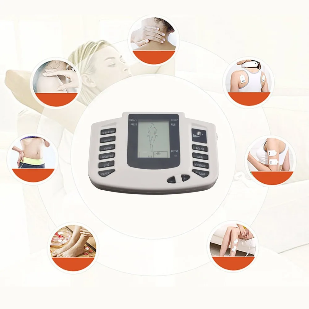 1Pcs Digital Electronic Body Slimming Pulse Massage Muscle Relax Stimulator Acupuncture Therapy Machine Physiotherapy Apparatus 1Pcs Digital Electronic Body Slimming Pulse Massage Muscle Relax Stimulator Acupuncture Therapy Machine Physiotherapy Apparatus