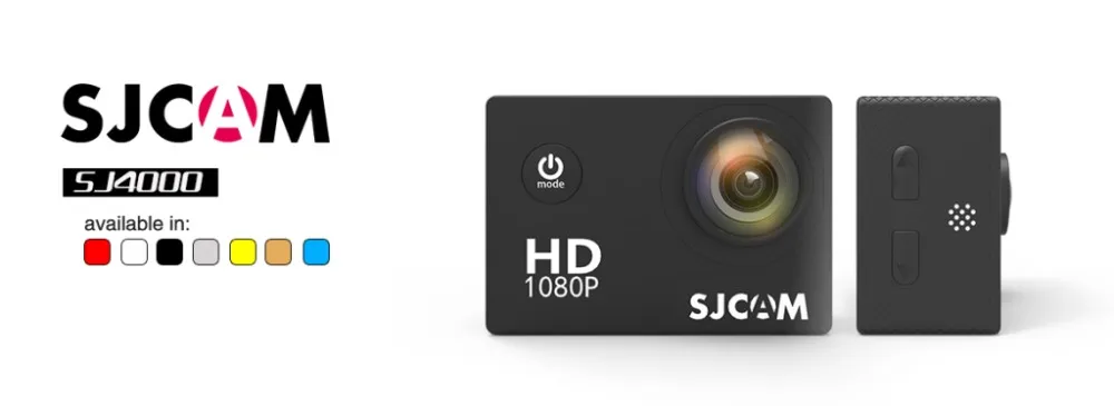 SJCAM SJ4000 FULL HD 1080 P Дайвинг 30 м Водонепроницаемый действие Камера Спорт DVR разъем комплект