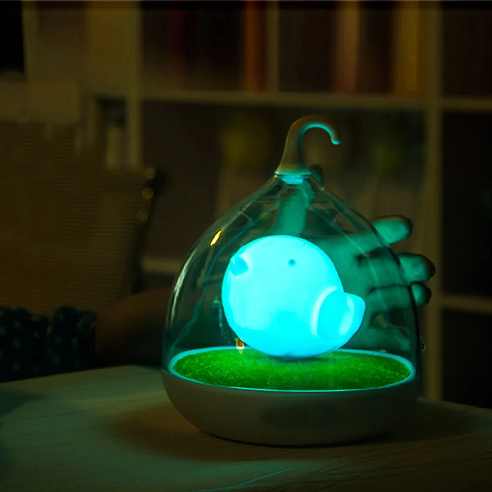 

LED night light touch sensor bird light home decoration bedroom 100% new high quality creative design USB charging convenient