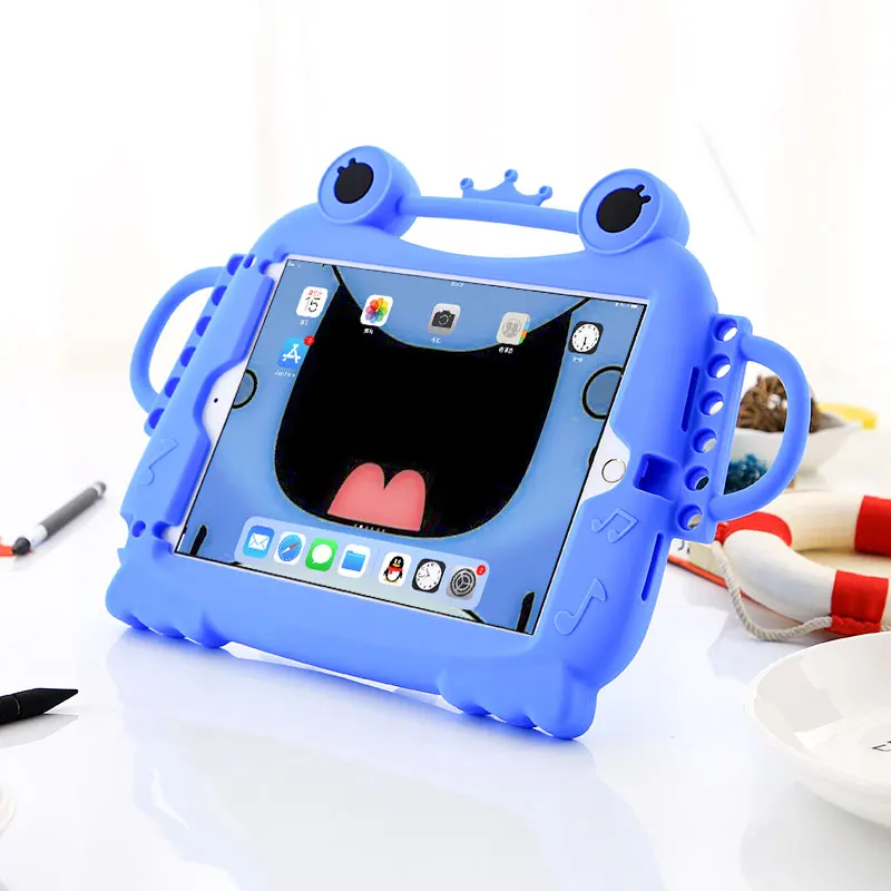 Хит, мультяшная детская ручка, чехол для IPad Air 1, 2, 5, 6 Pro 9,7, Детский мягкий Силиконовый противоударный чехол для нового Ipad,, чехол, 9,7 дюйма