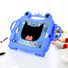 Хит, мультяшная детская ручка, чехол для IPad Air 1, 2, 5, 6 Pro 9,7, Детский мягкий Силиконовый противоударный чехол для нового Ipad,, чехол, 9,7 дюйма