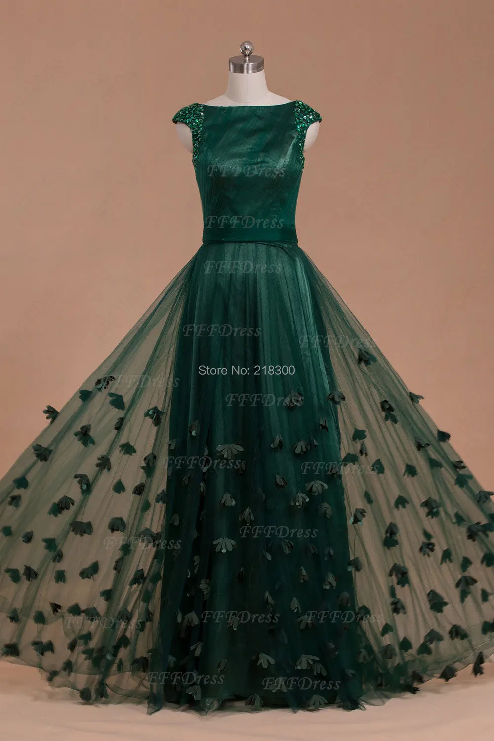 vestido verde floresta