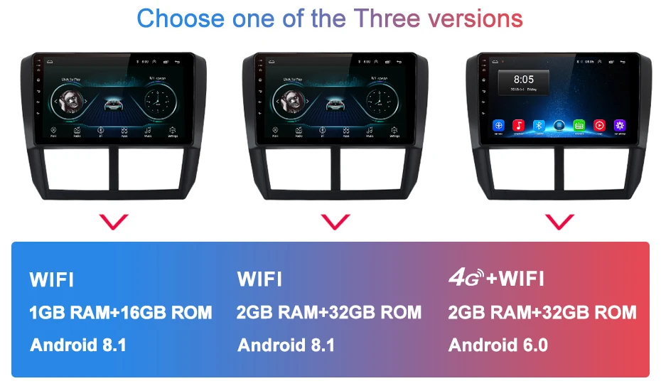 Cheap AWESAFE 2din Android 8.1 Car Radio Multimedia video player gps navi For Subaru Forester 3 2007 2008 2009 2010 2011 2012 2013 0