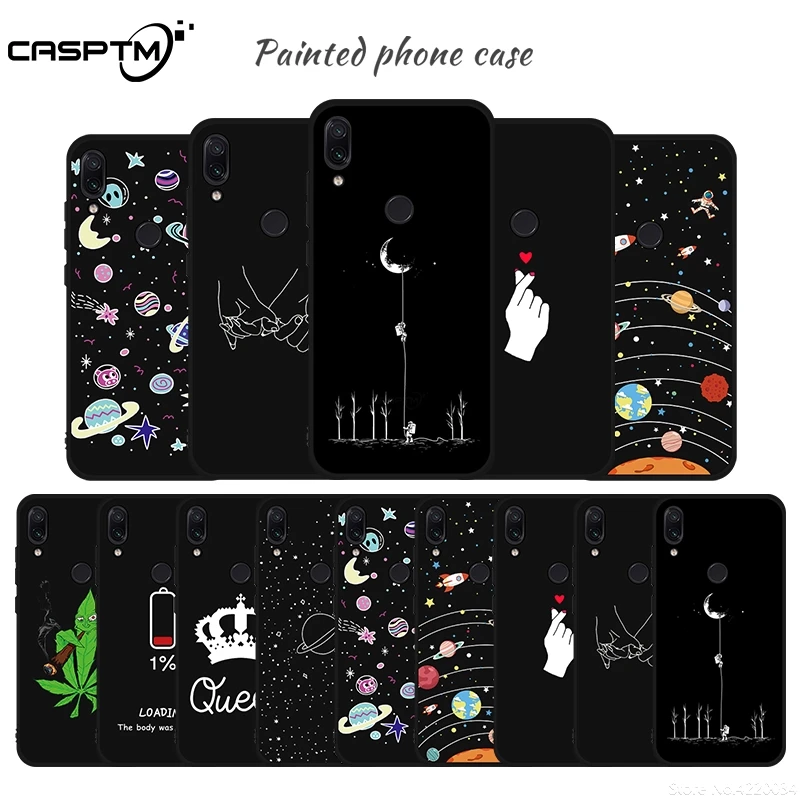 

Soft TPU Matte Case For Xiaomi Redmi Note 7 6 Pro 5 Plus Go 6A 5A 4X S2 Fashion Pattern Cover For Redmi 7 Note 6 5 Silicone Case
