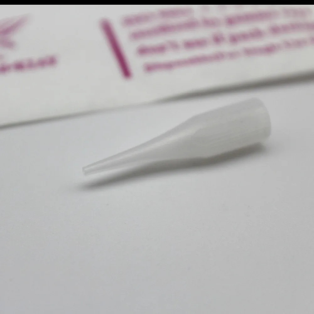 50 pcs 1RL Individual Package Giant Sun Tattoo Needle Tips for Permanent Makeup Caps Eyebrow Lip Machine Giant Sun Needle Caps