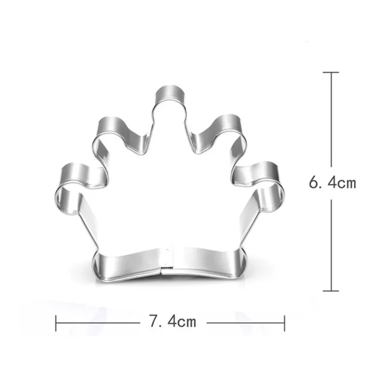 TTLIFE 4 стиля Корона Сделай сам форма нержавеющая сталь резак для печенья, мастики для печенья, фруктов овощерезка форма выпечки Кондитерские инструменты