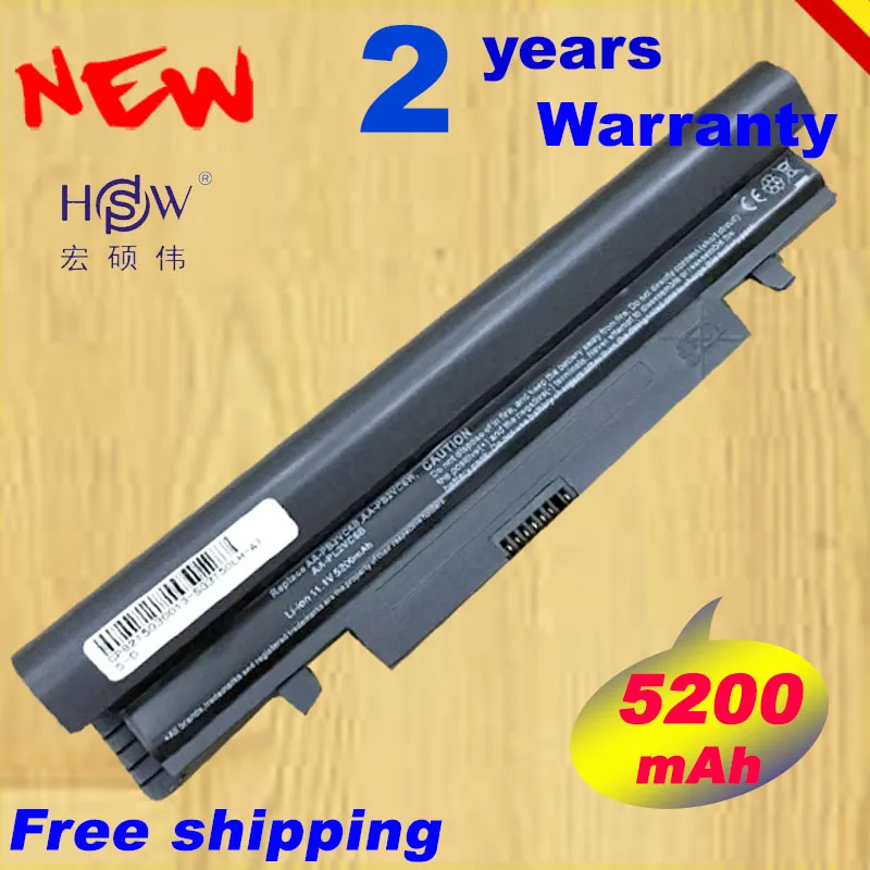 5200 мАч черный Аккумулятор для ноутбука Samsung N143 N145P N148 N150 N250 N260 AA-PB2VC3B AA-PB2VC3W AA-PB2VC6B |