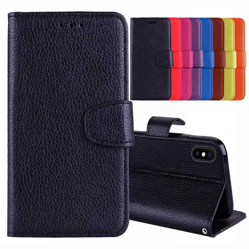for iPhone 5 5S SE 6 6S 8 7Plus Case Cover Luxury Wallet PU Leather Flip Phone iPhoneX XR XS Max 6.1 inch | Мобильные телефоны и