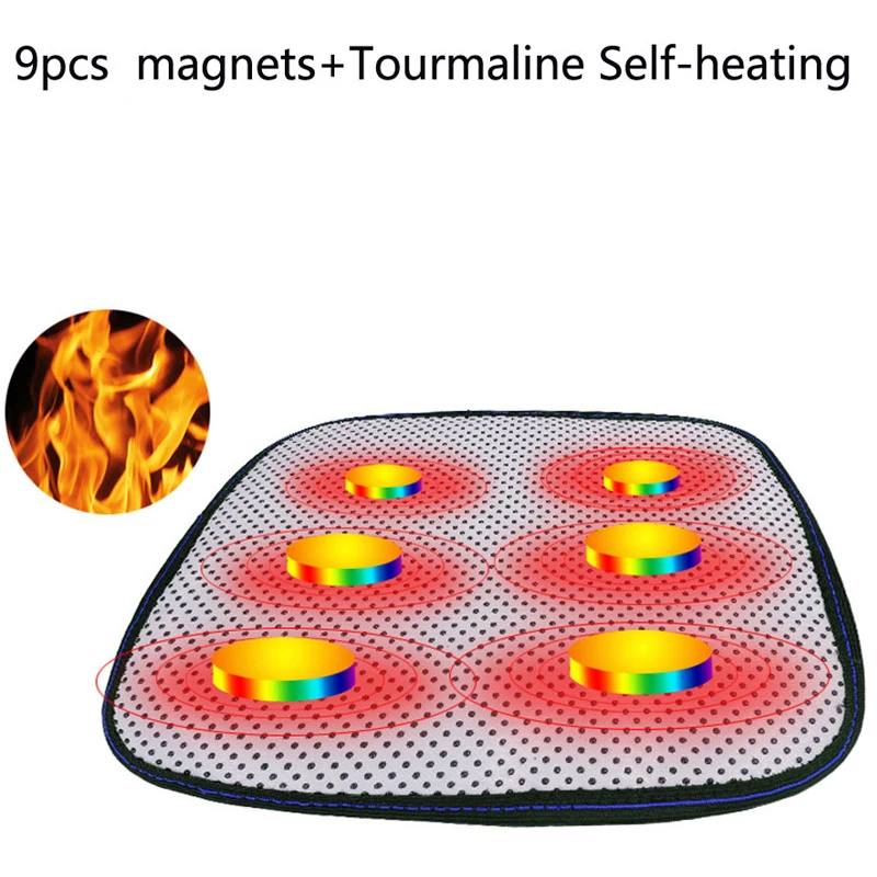 Самонагревающийся турмалиновый Магнитный 9 шт. стальной пояс для поддержки поясницы, поясницы, позвоночника, спины, корректора осанки, пояс для облегчения боли