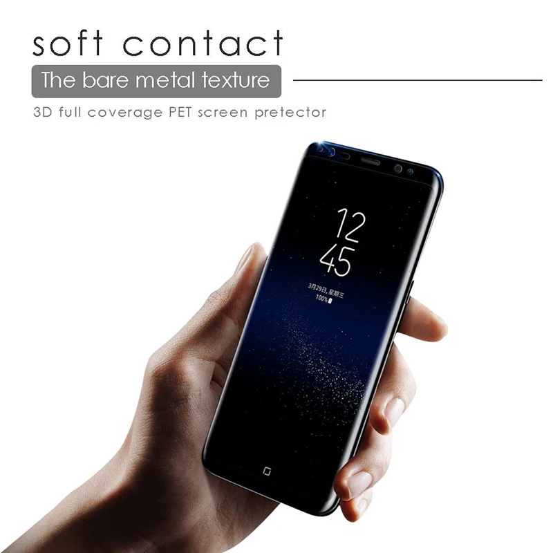 Suntaiho For Samsung Galaxy Note8 9 S8 S9 Plus 3D full Coverage PET Soft Full Screen Protector Body Film (Not Tempered Glass) Suntaiho For Samsung Galaxy Note8 9 S8 S9 Plus 3D full Coverage PET Soft Full Screen Protector Body Film (Not Tempered Glass)