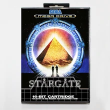 Sega MD игровая карта-Звездные ворота 4 с коробкой для sega megadrive игровая консоль 16 бит MD карта
